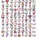 Set 50 Stickers Kitty Gato Decorativo Calcomanias Niñas